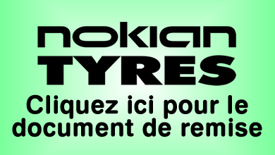 Remise jusqu'à 100$ sous forme de carte prépayée Visa de Nokian Tyres à l'achat de 4 pneus Nokian sélectionnés